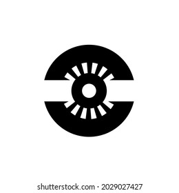 jagged dark circle in the middle