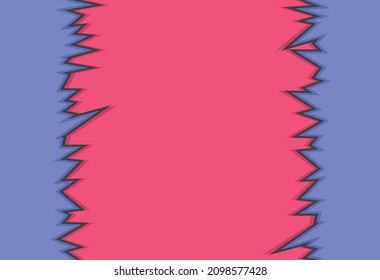 Jagged edge background with some copy space area