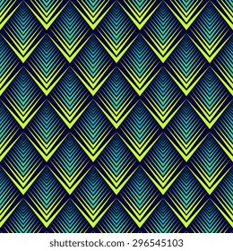 Jagged edge pattern