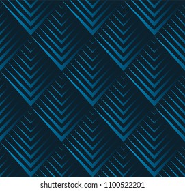 Jagged edge seamless geometric pattern. Vector repeating texture with squama triangles. EPS10