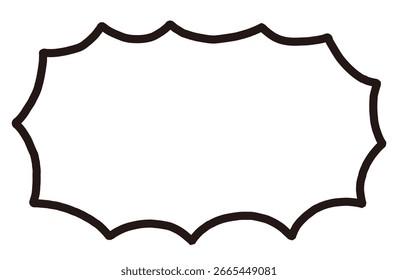 Jagged, punk-style handwritten speech bubbles. Frames expressing emotions such as explosion, surprise, and astonishment. Balloons for expressing screams and loud voices. Icons.