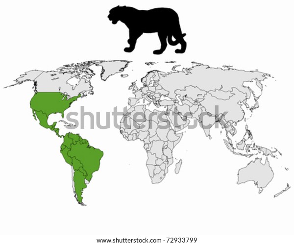 Jaguar Distribution Stock Vector (Royalty Free) 72933799 | Shutterstock