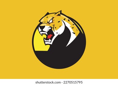 JAGUAR ESPORT MASCOT LOGO VECTOR ILLUSTRATION EPS 