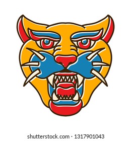 Jaguar Head BohoTattoo