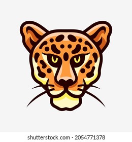 Jaguar Head Mascot Sport Logo