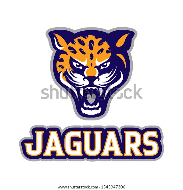 Jaguar Head Mascot for Sport Logo in Vector Illustration