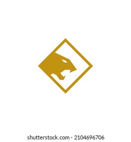 Design-Vorlage für das Jaguar-Symbol, Vektorgrafik