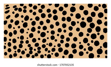 Jaguar, leopard, cheetah, panther , vector.