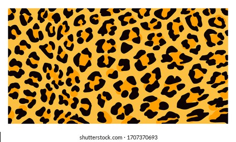 Jaguar, leopard, cheetah, panther , vector.