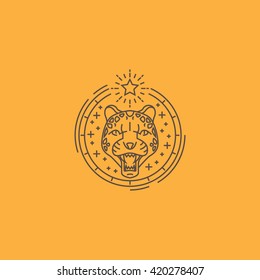 Jaguar line logo