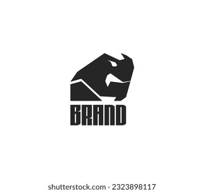 Jaguar logo with angry expression