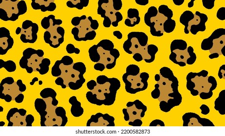 Jaguar pattern skin print design background image.