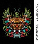 jaguar quetzal aztec mexican art