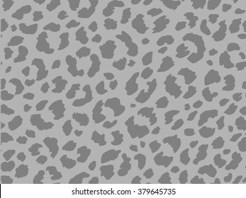 Jaguar Skin Seamless Pattern.  Animal Print for Textile Design / Vector Illustration