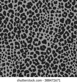 Jaguar Skin Seamless Pattern. Animal Print for Textile Design / Vector Illustration