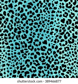 Jaguar Skin Seamless Pattern. Animal Print for Textile Design / Vector Illustration