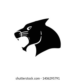 Jaguar Tiger Logo Doodle Vector icon