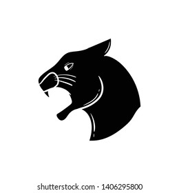 Jaguar Tiger Logo Doodle Vector icon