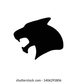 Jaguar Tiger Logo Doodle Vector icon