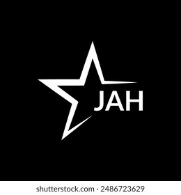 JAH Logo Design, Inspiration for a Unique Identity. Modern Elegance and Creative Design. Watermark Your Success with the Striking this Logo.