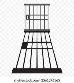 Jail Bars.line icon. eps 10.