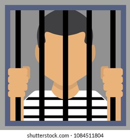 jail icon with background 