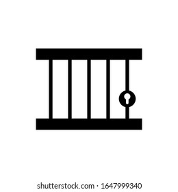 Jail icon vector design trendy