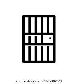 Jail icon vector design trendy