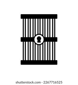 Jail icon in vector. Logotype