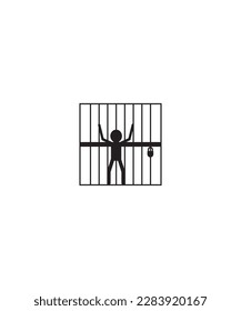 jail icon,vector best flat icon.