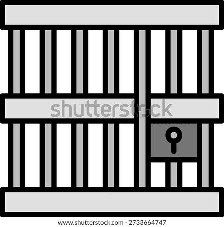 Jail New Creative Icon Design Vector