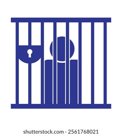 jail or prison icon vector illustration eps 10.