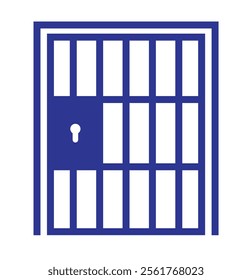 jail or prison icon vector illustration eps 10.