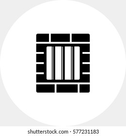 Jail simple icon