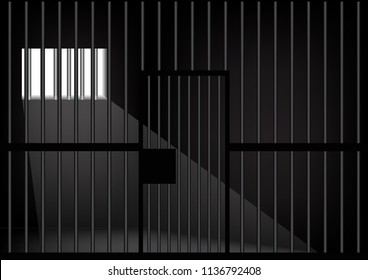 Jail with window vector design eps 10