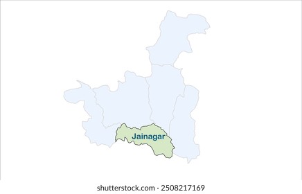 Jainagar map-01, Kodarma District, Jharkhand state, Republic of India, Government of Jharkhand, Indian territory, Eastern India, politics, village, tourism