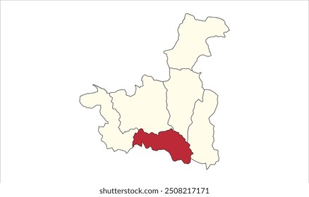 Jainagar map-02, Kodarma District, Jharkhand state, Republic of India, Government of Jharkhand, Indian territory, Eastern India, politics, village, tourism