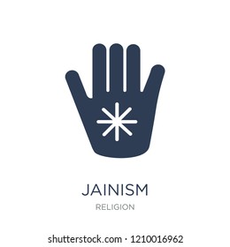 Jainism Icon Trendy Flat Vector Jainism Stock Vector (Royalty Free ...