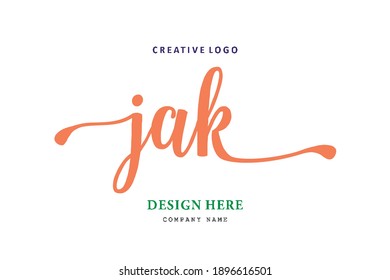 JAK lettering logo is simple, easy to understand and authoritative