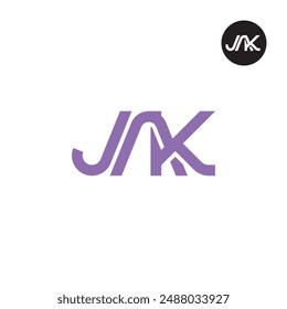 JAK Logo Letter Monogram Design