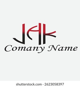 JAK Shape Insight Letter Logo Design
