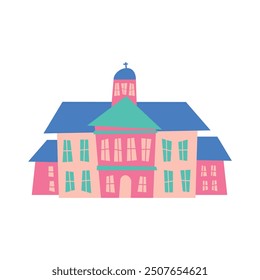 Jakarta Building Illustration - Gedung Kota Tua