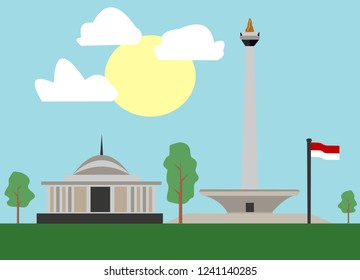 Jakarta City Background Vector Illustration Stock Vector Royalty Free Jakarta City Background Vector Illustration Stock Vector Royalty Free