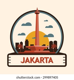 Jakarta City Badge, Indonesia