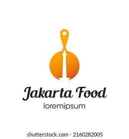 Jakarta Food Logo Or Symbol Template Design