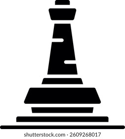 Jakarta Glyph Icon Vector Design