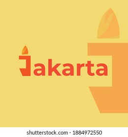 Jakarta Logo for event or anything