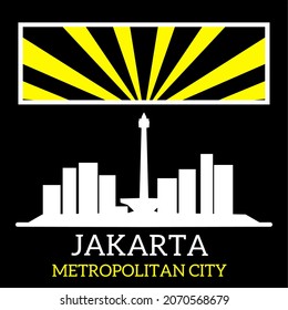 Jakarta is a metropolitan city, simple concept.