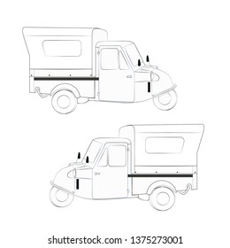 Jakarta Transportation Vector