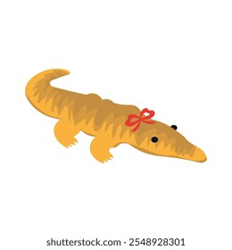 Jakarta Vector Illustration - Crocodile Bread